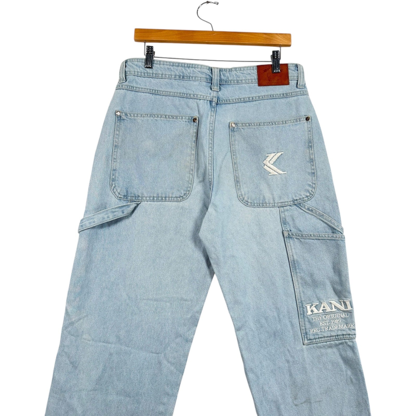Vintage Kani Embroidered Carpenter Denim 33x32