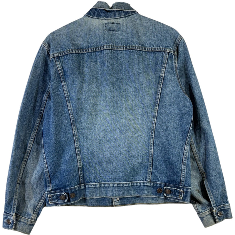 Vintage Button Front Denim Jacket