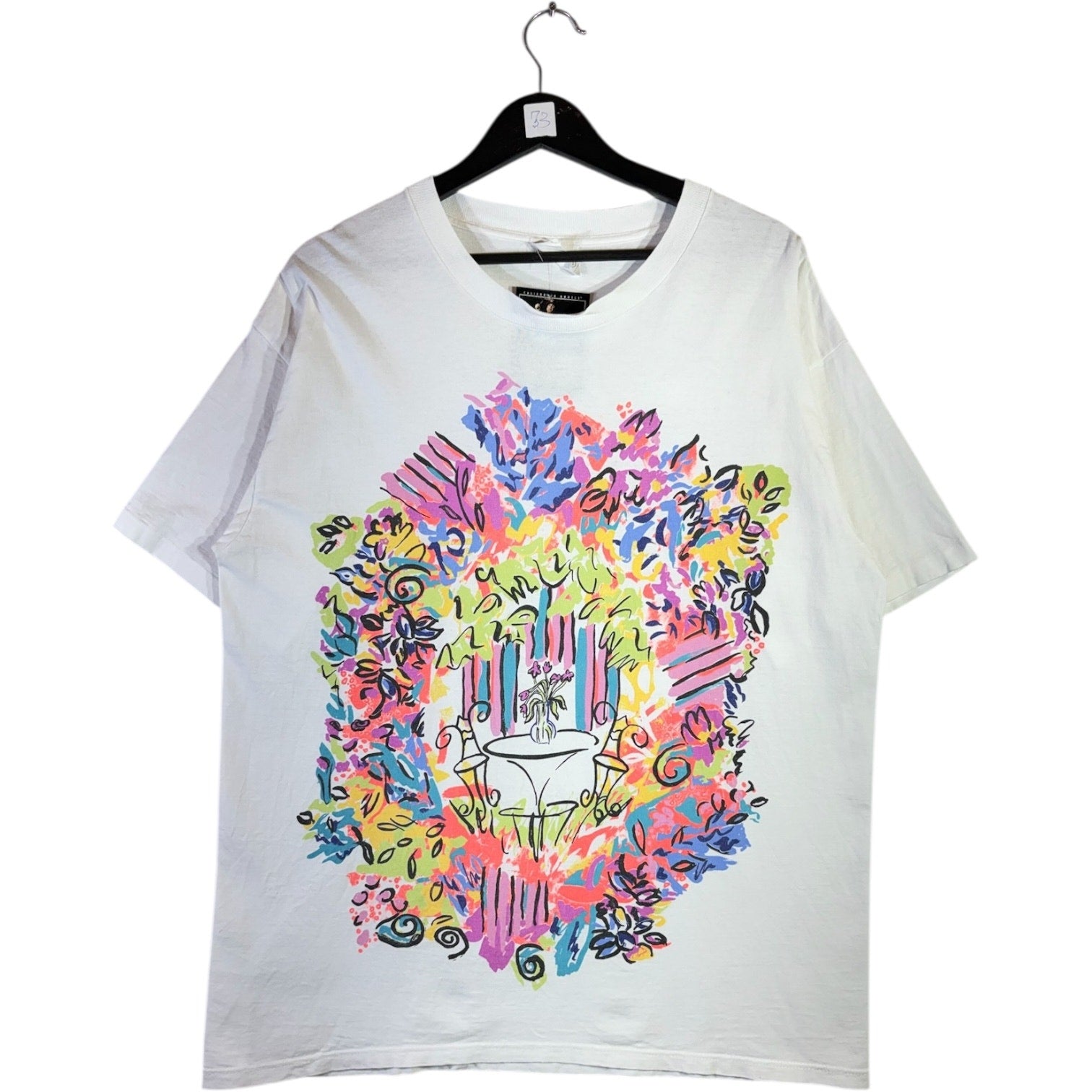 Vintage Abstract Art Graphic T-Shirt
