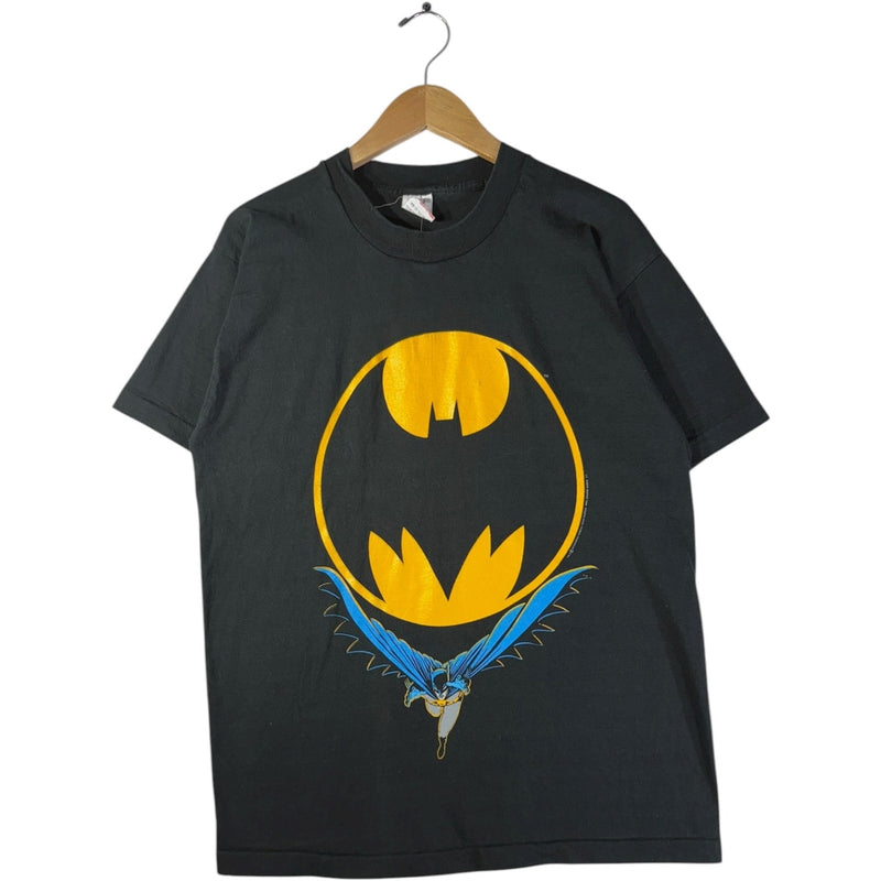 Vintage Batman Logo Superhero Graphic T-Shirt