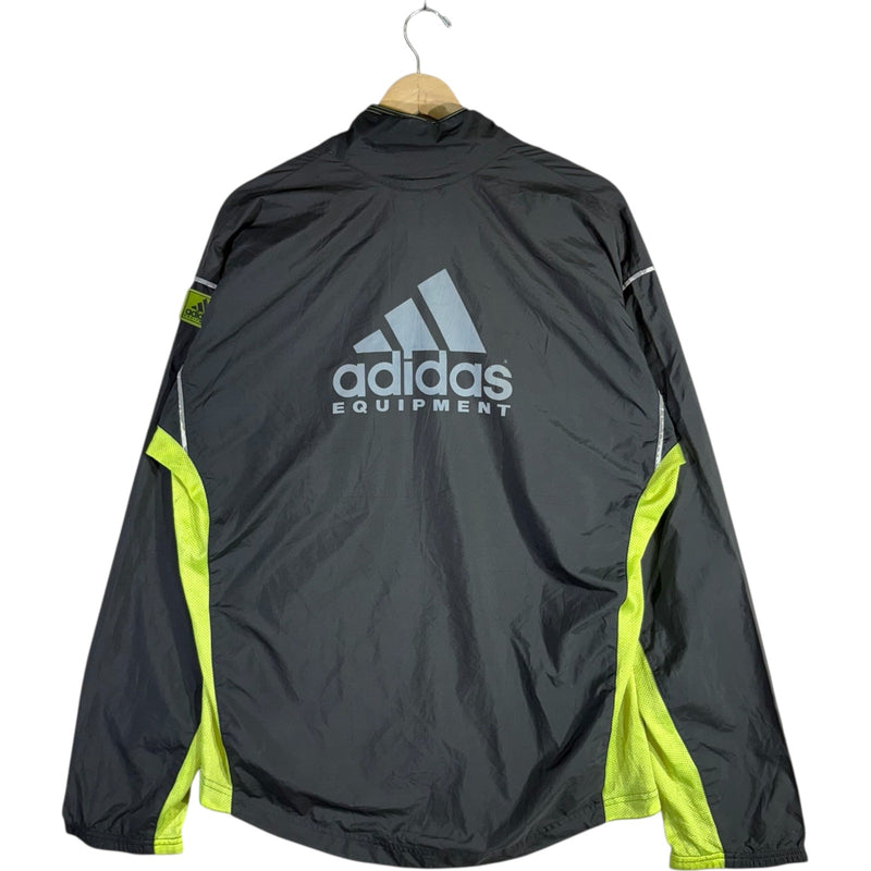 Vintage Adidas Equipment Spellout Logo Color Block Windbreaker