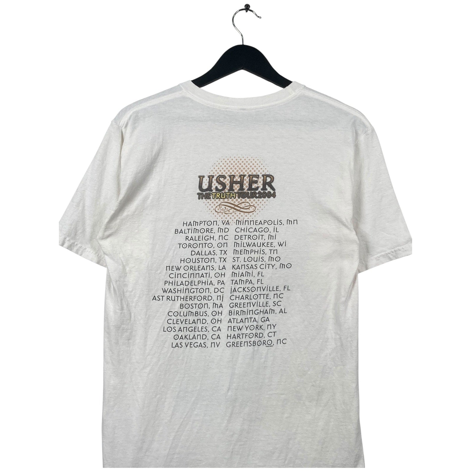Vintage Usher The Truth Tour 2004 T-Shirt