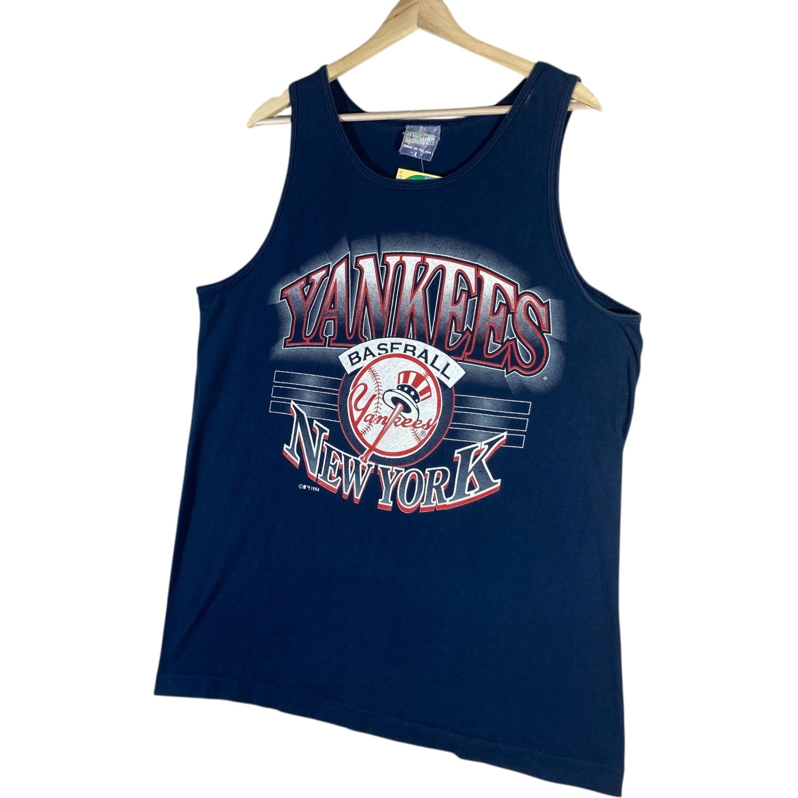 Vintage New York Yankees Baseball Tank Top