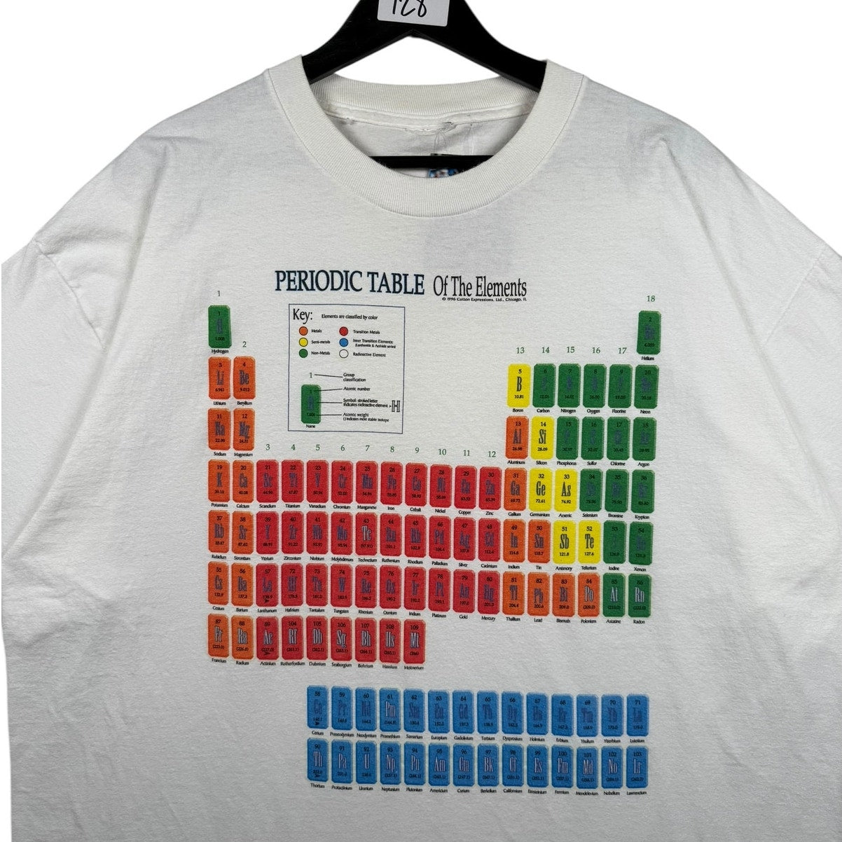 Vintage Periodic Table of Elements Graphic T-Shirt