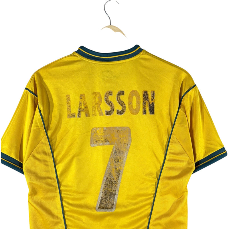 Vintage Umbro Celtic Henrik Larsson #7 Away Soccer Jersey