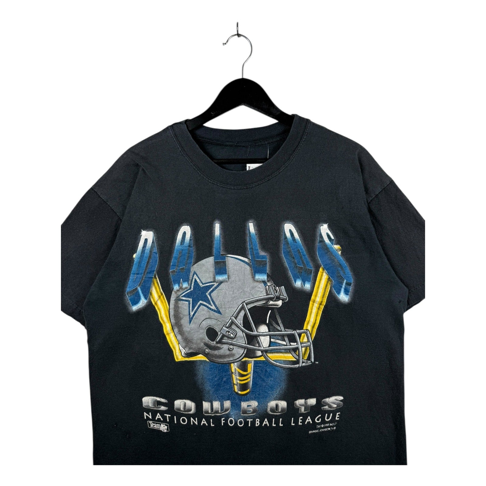 Vintage Dallas Cowboys Helmet NFL T-Shirt