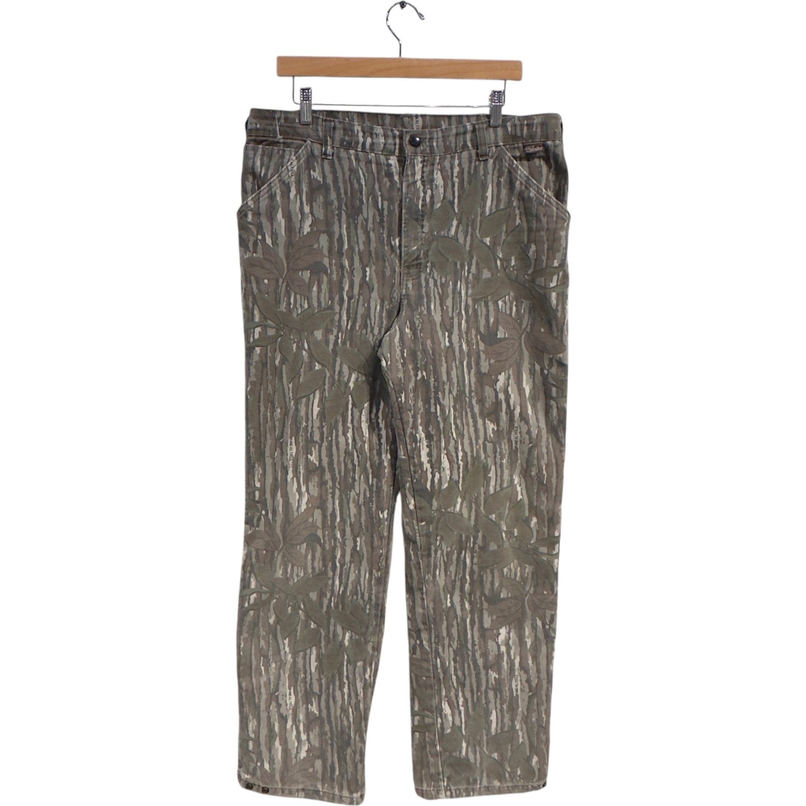 Vintage WALLS Blizzard Pruf Bottomland Camo Cargo Pants 36 x 30