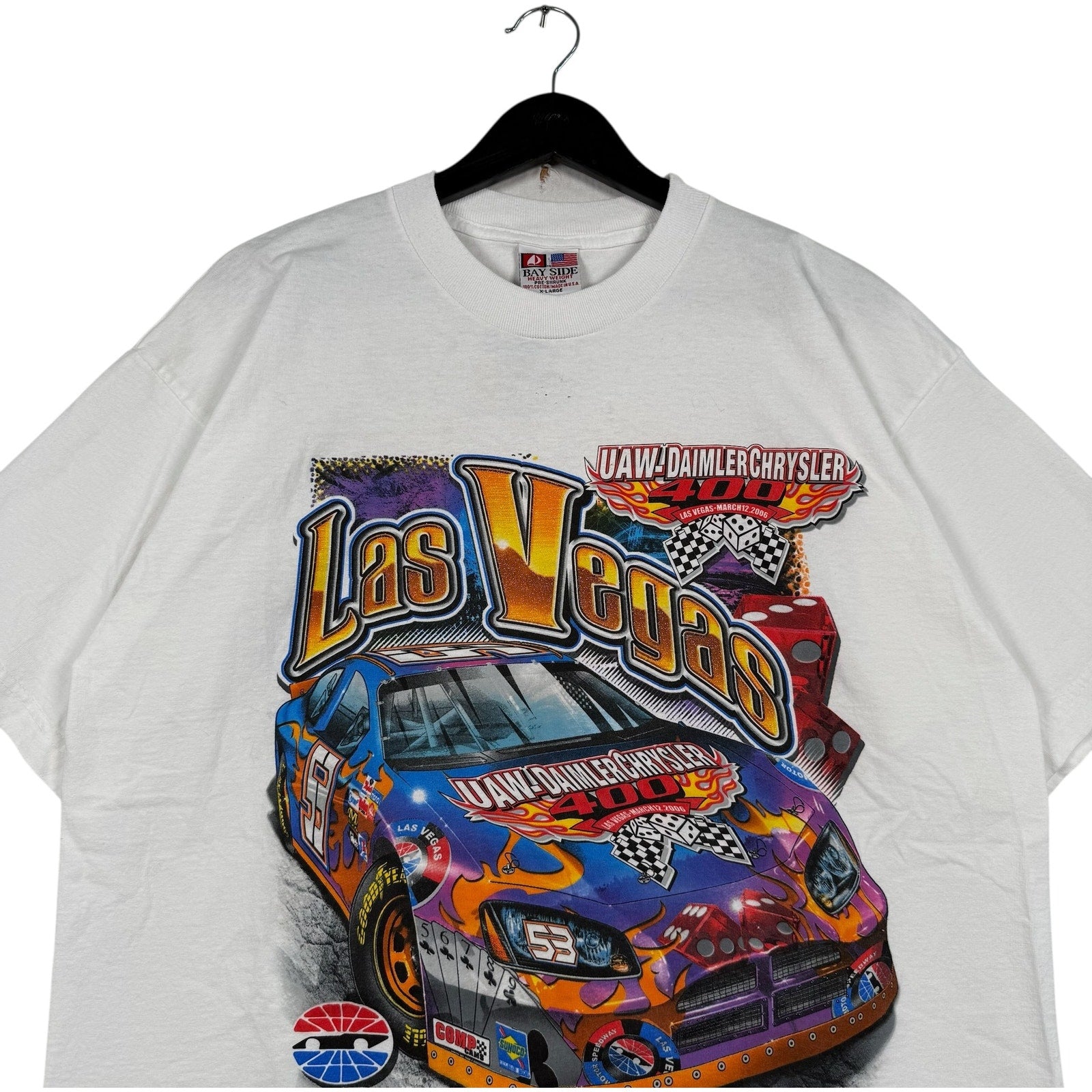 Vintage NASCAR UAW-Daimler Chrysler 400 Tee