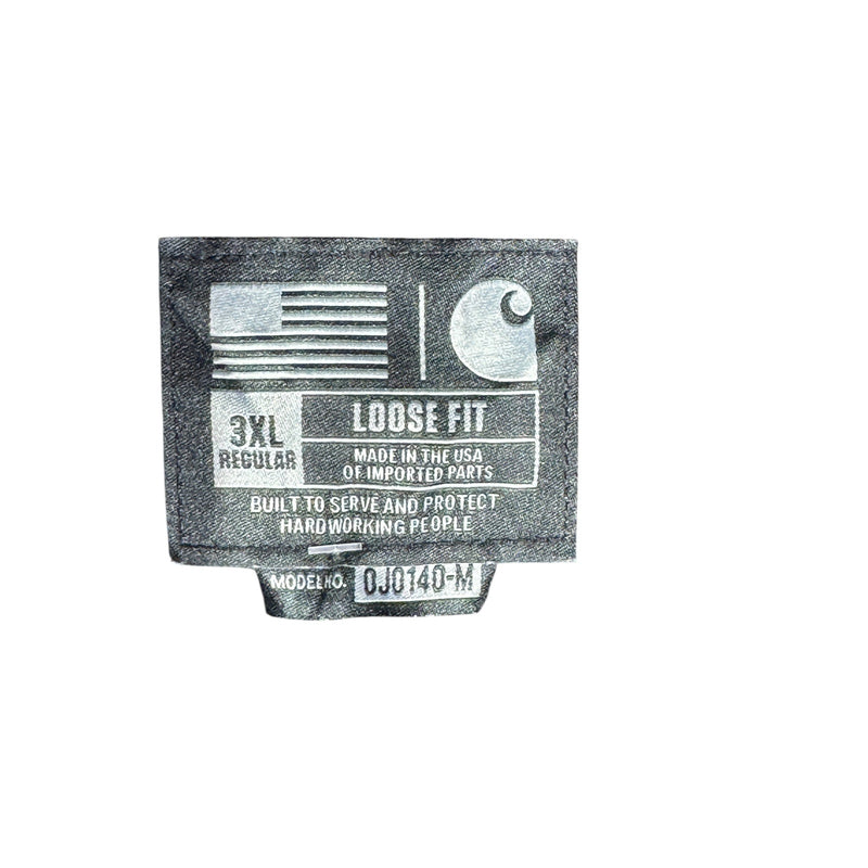 Vintage Carhartt Canvas Hooded Full Zip Workwear Jacket