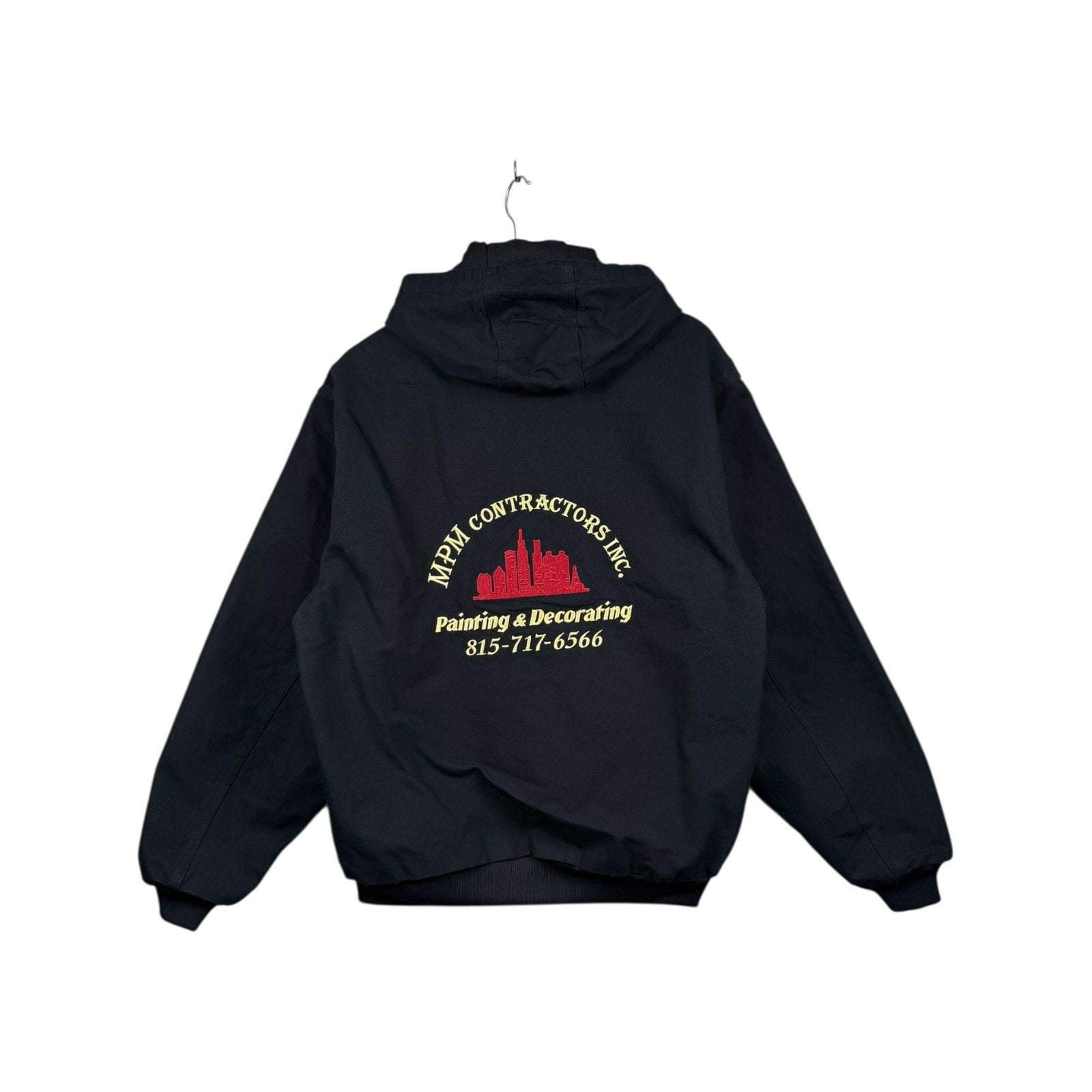 Vintage Carhartt MPM Contractor Full Zip Hoodie