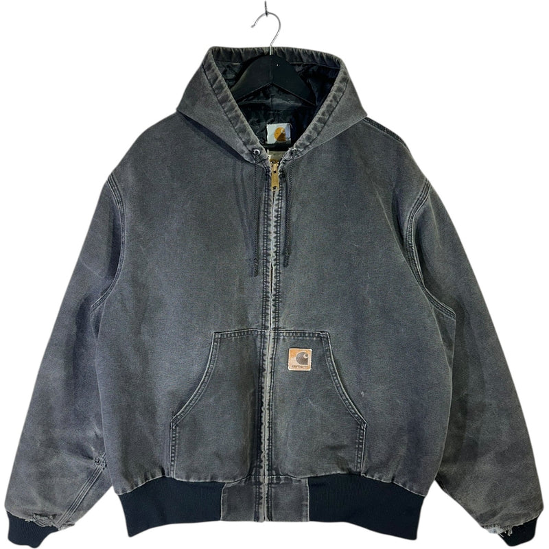 Vintage Carhartt Insulated Hooded Workwear Jacket