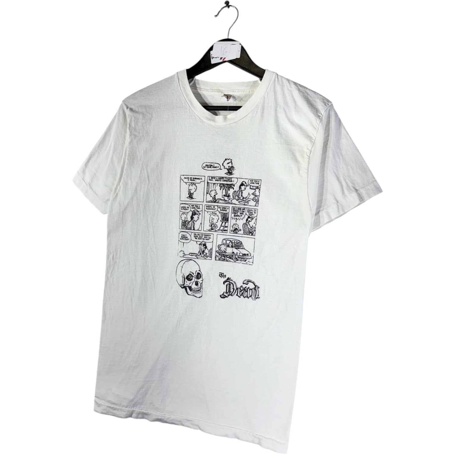 Vintage The Dead Comic Strip Skull Graphic T-Shirt