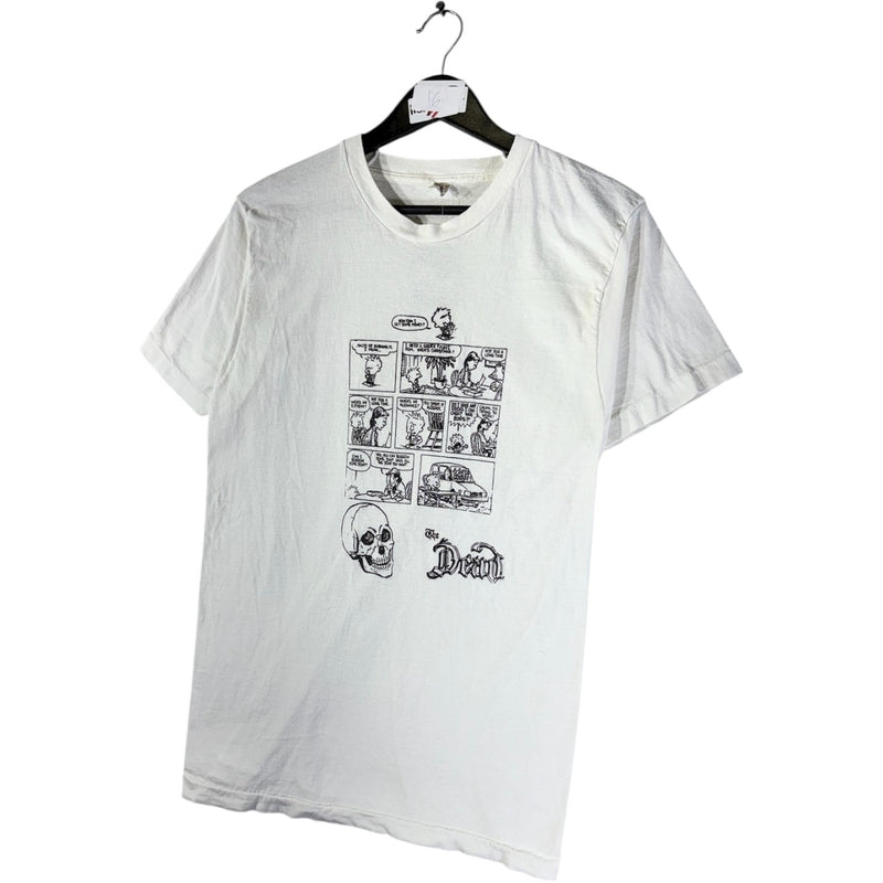 Vintage The Dead Comic Strip Skull Graphic T-Shirt