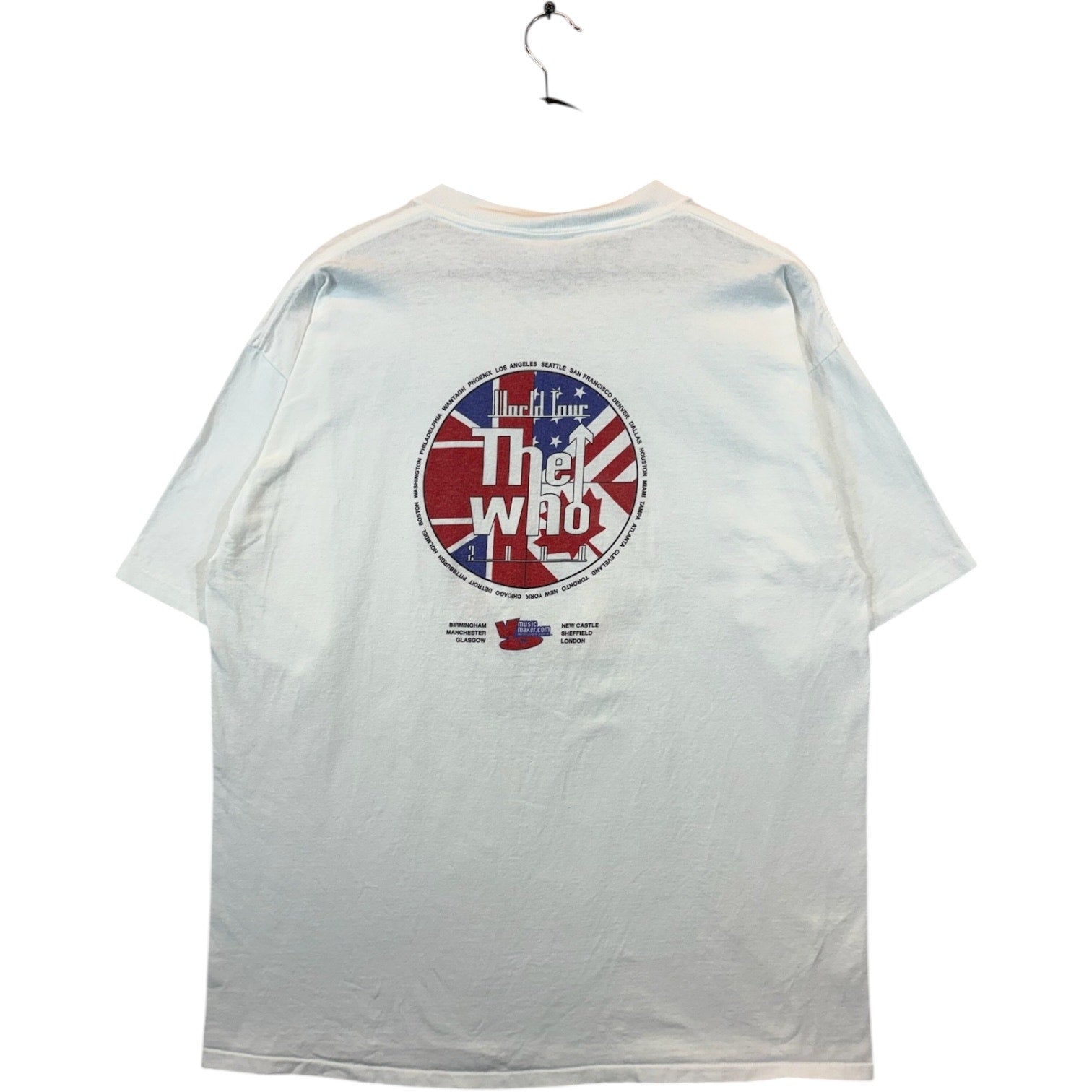 Vintage The Who World Tour Concert T-Shirt