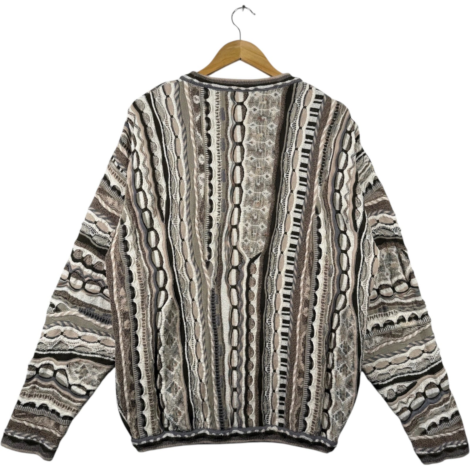 Vintage Coogi 3D Knit Textured Sweater