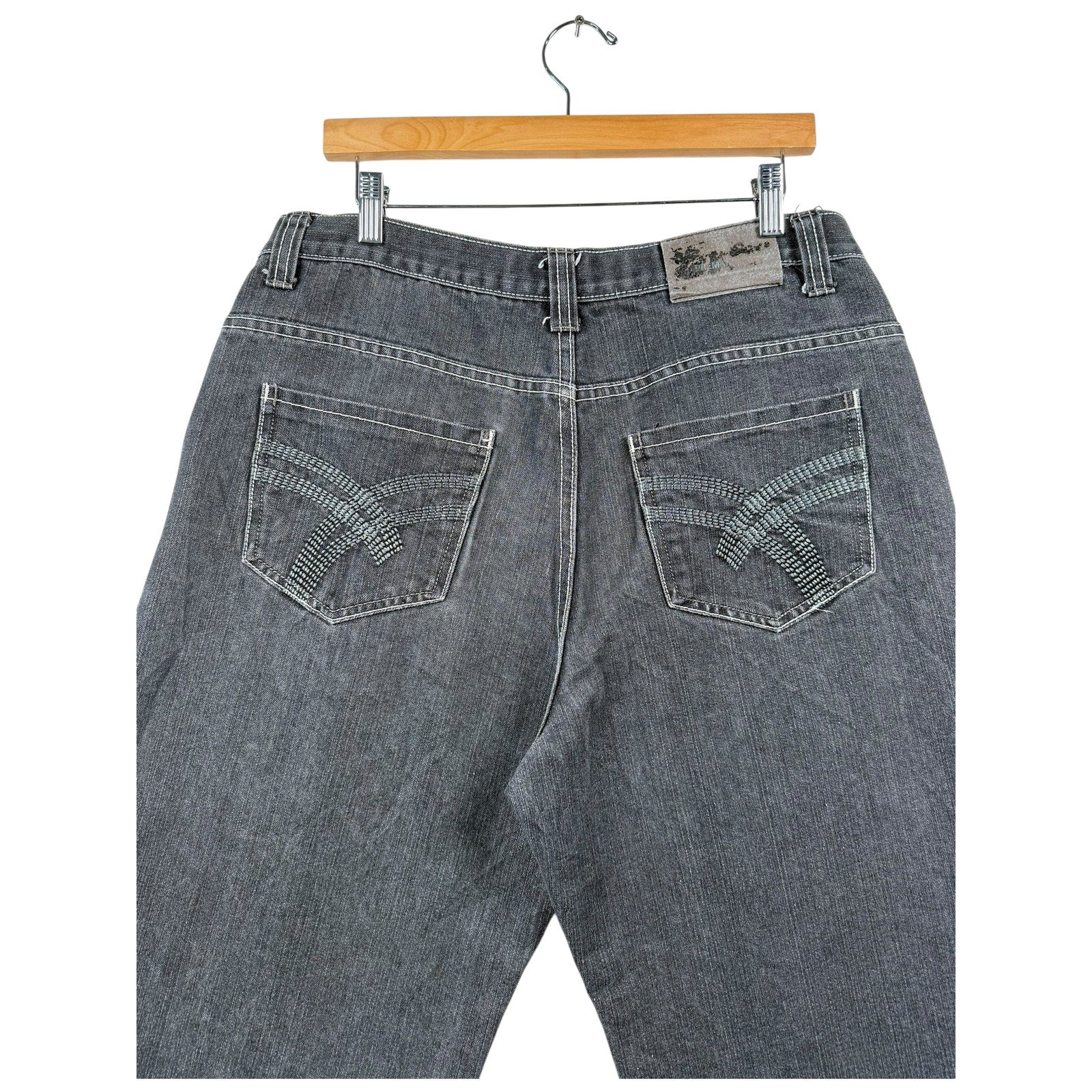 Vintage Raw Blue Denim Shorts 34