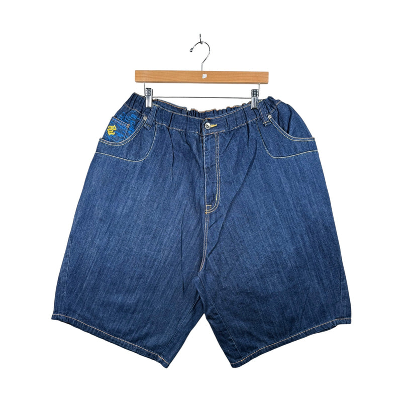 Vintage Utility Denim Shorts 36