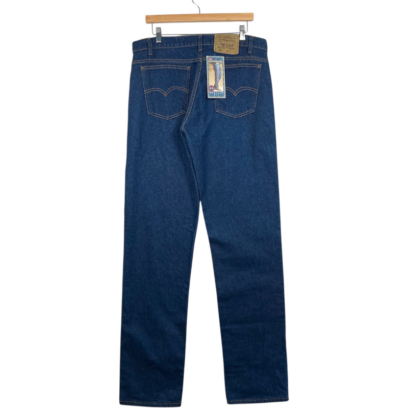 Vintage NWT Levi's 505 Straight Leg Jeans 36x34
