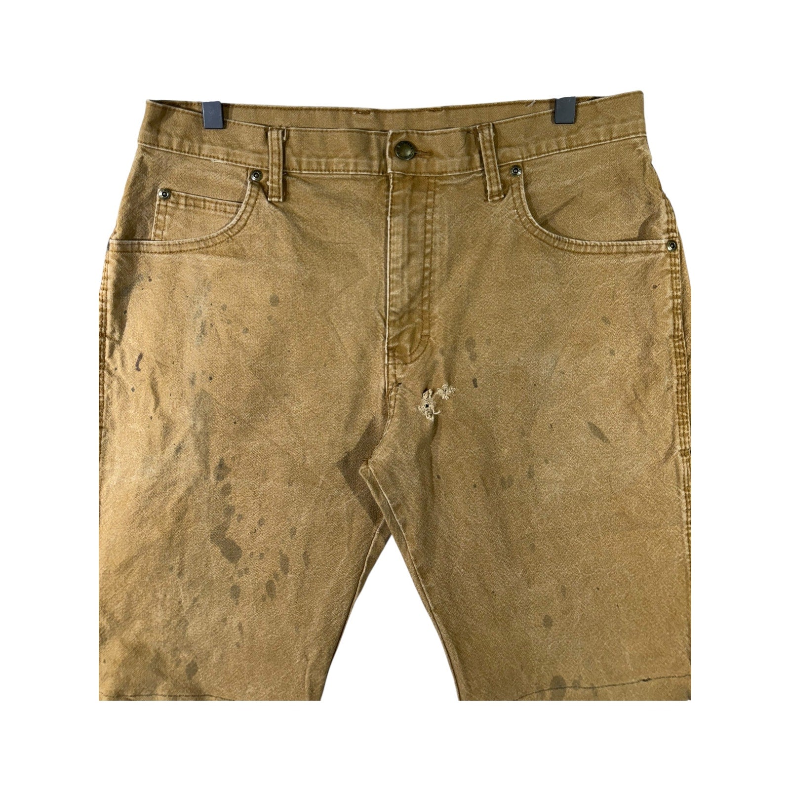 Vintage Dickies Splatter Distressed Carpenter Work Shorts 32