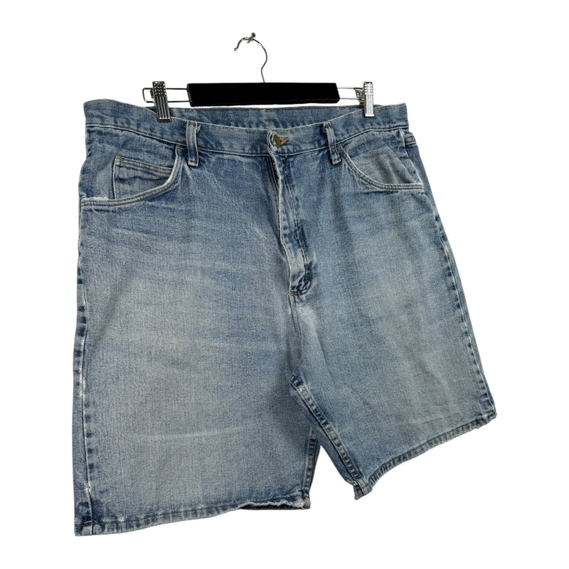 Vintage Wrangler Hemmed Relaxed Fit Denim Shorts 38