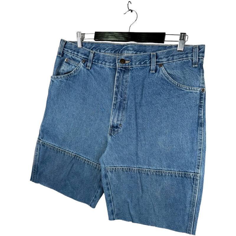 Vintage Dickies Raw Hem Denim Shorts 38