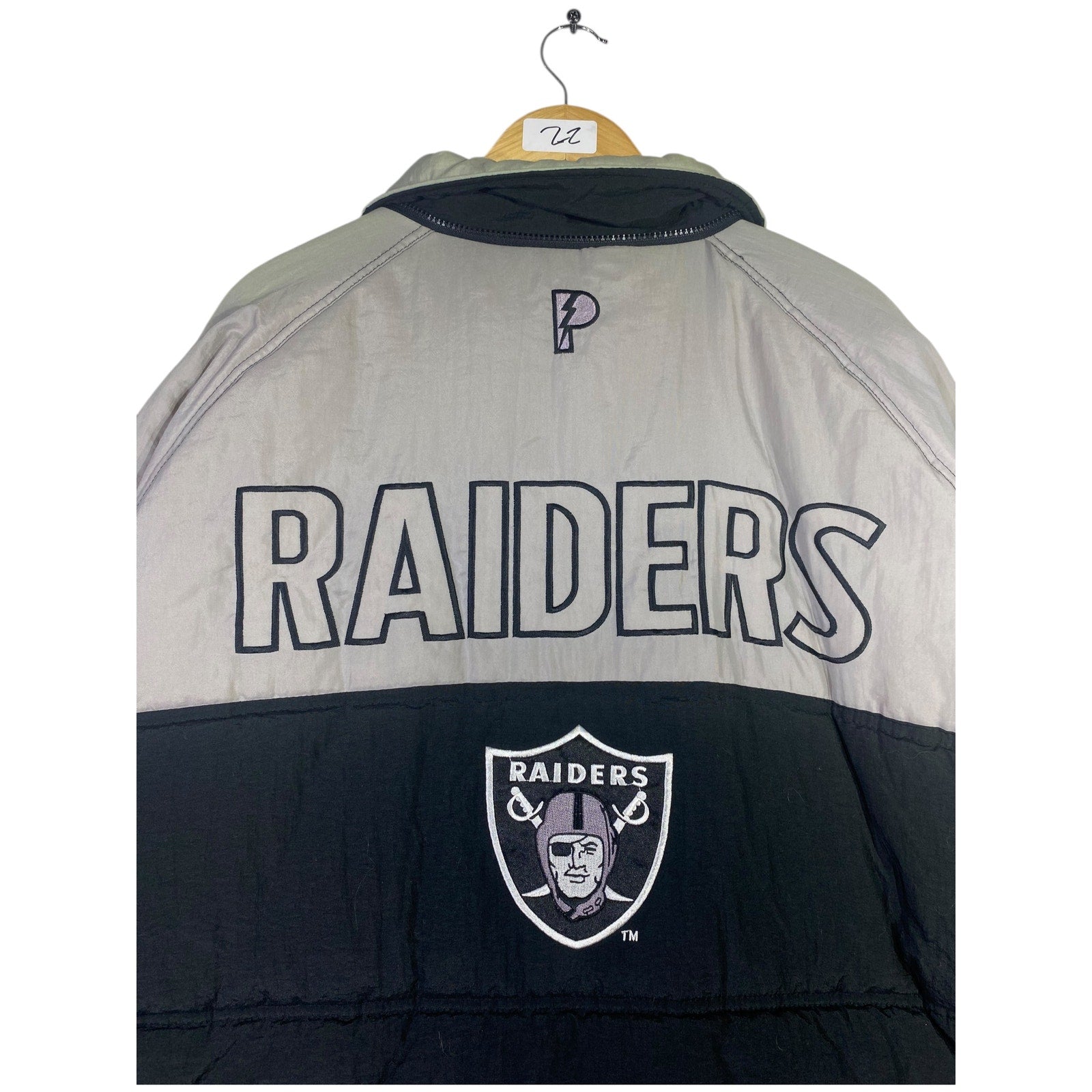 Vintage Oakland Raiders NFL Puffer Jacket