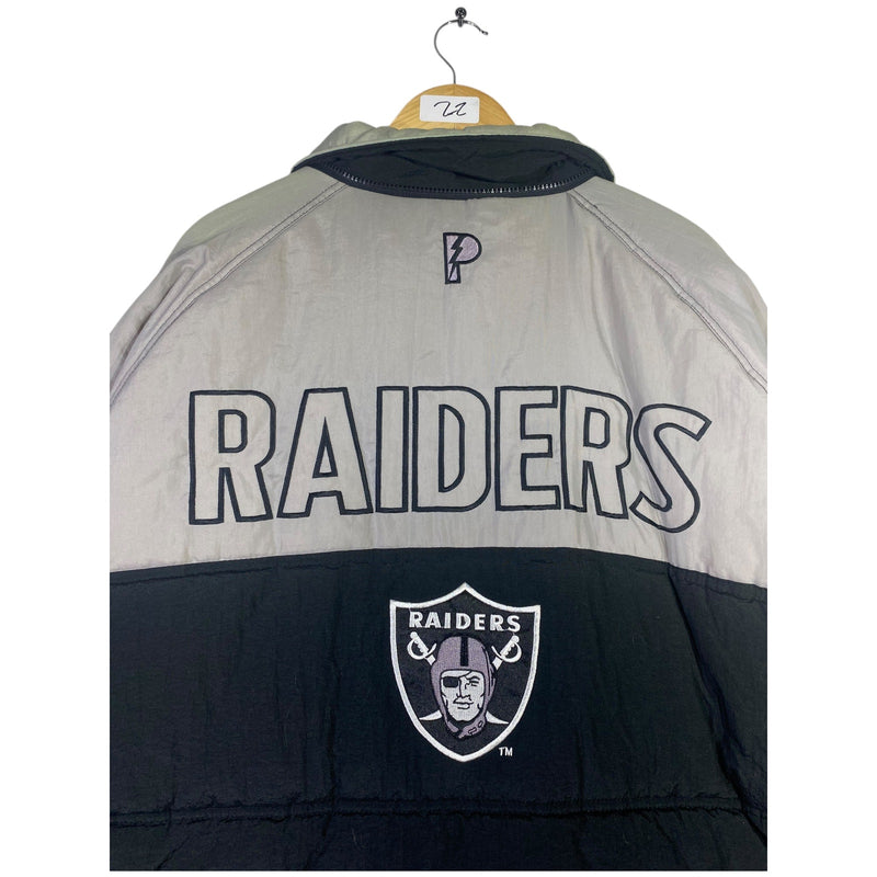 Vintage Oakland Raiders NFL Puffer Jacket
