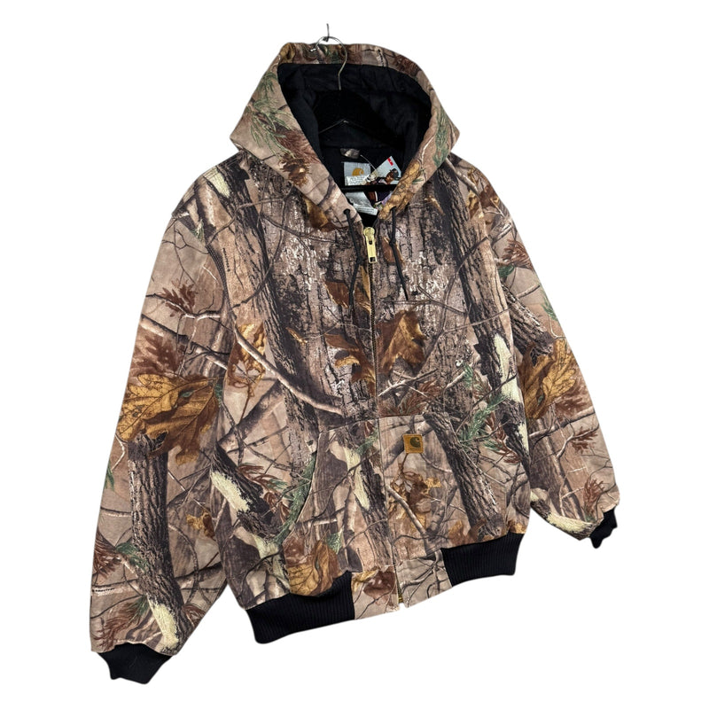 Vintage Carhartt Real Tree Full Zip Workwear Jacket