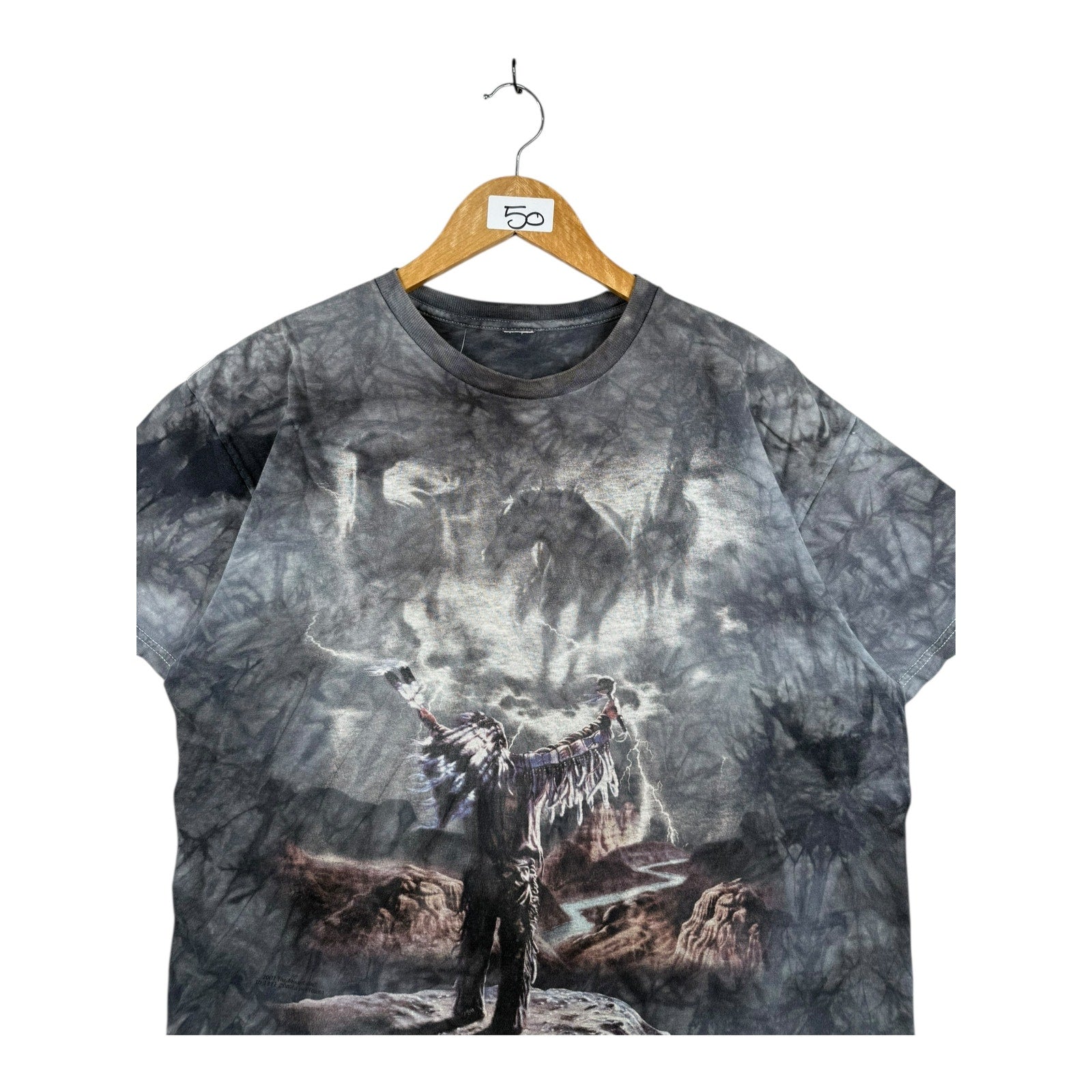 Vintage The Mountain Vibes Tie Dye T-Shirt