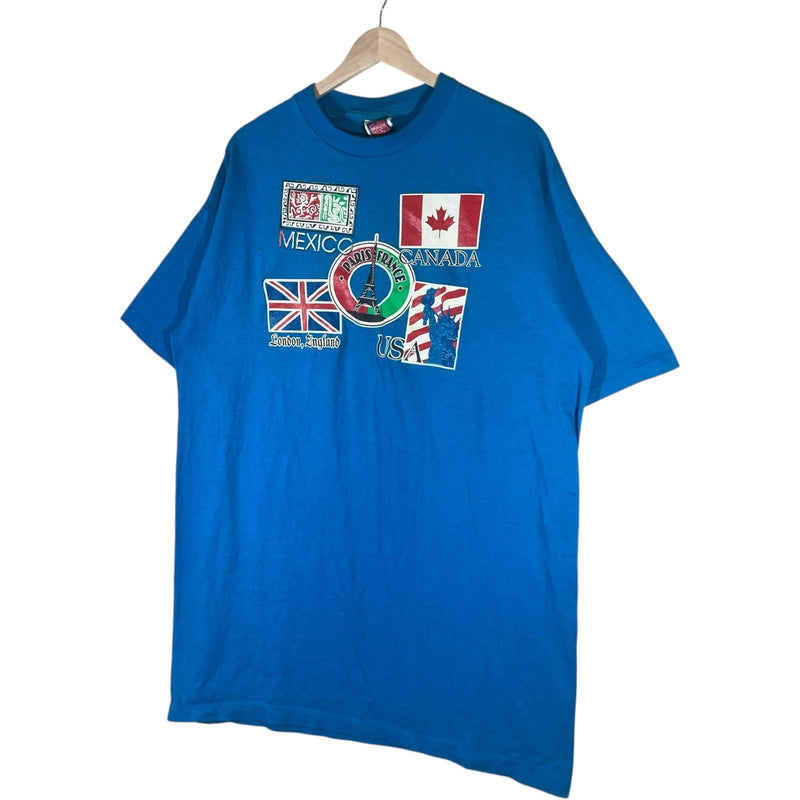Vintage Paris France Countries Tee