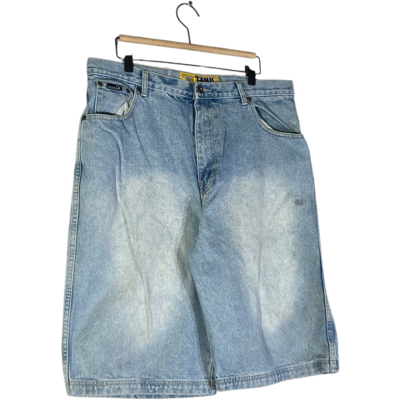Vintage Tank Jeans Utility Denim Shorts 32x12