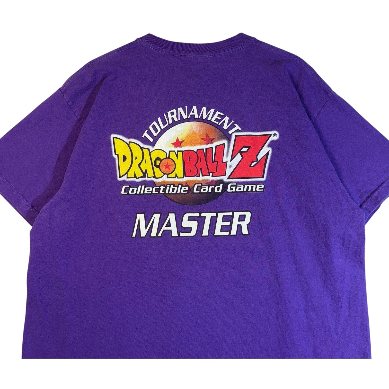 Vintage Dragon Ball Z Card Game Tournament Master Tee