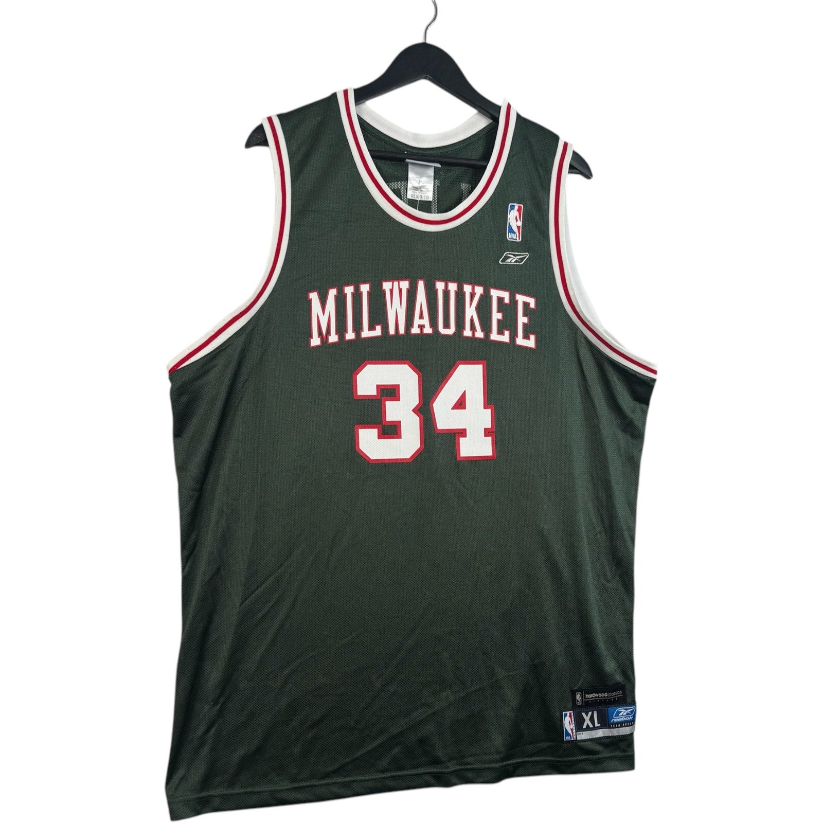 Vintage Milwaukee Bucks Ray Allen 34 NBA Jersey