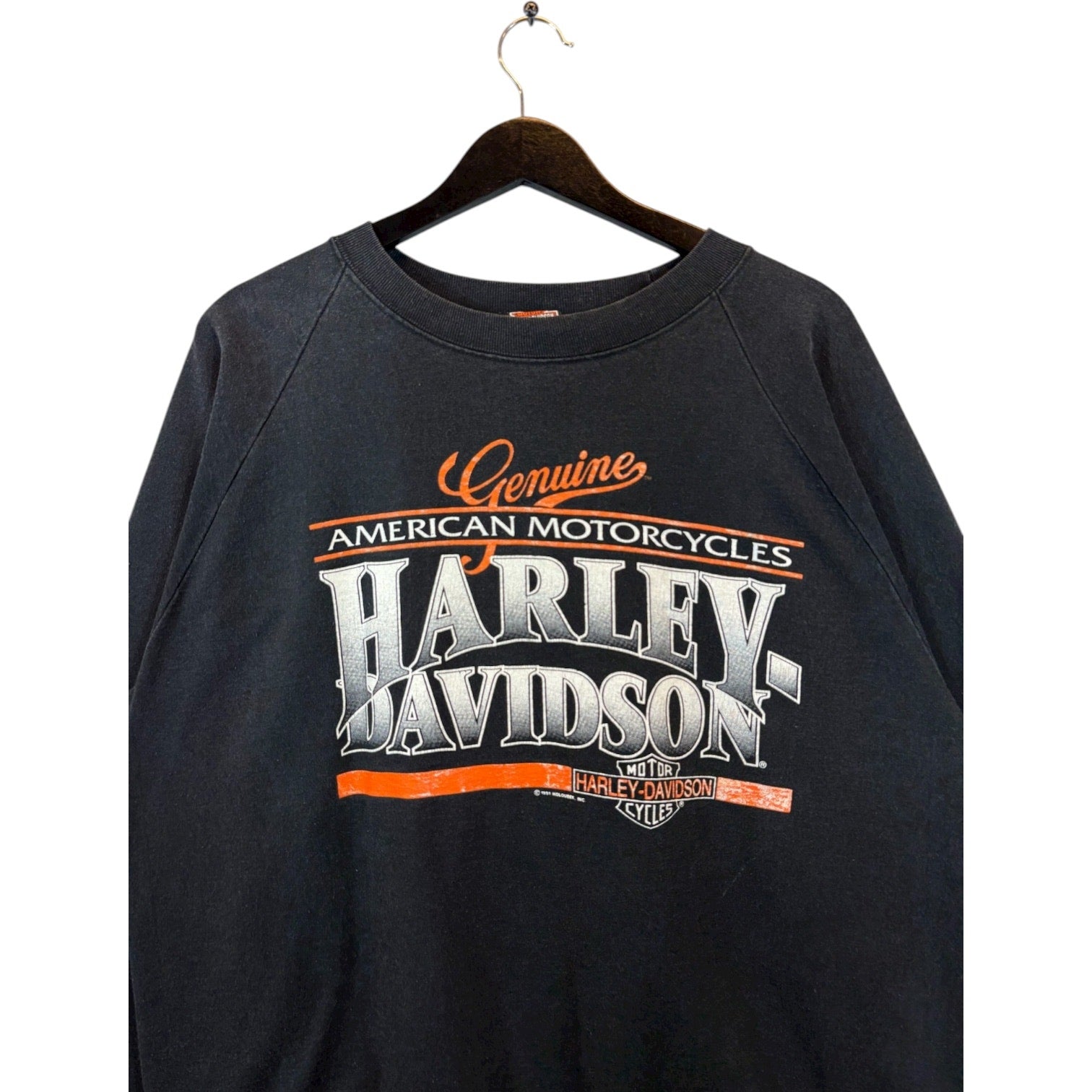 Vintage Harley Davidson Motorcycles Crewneck