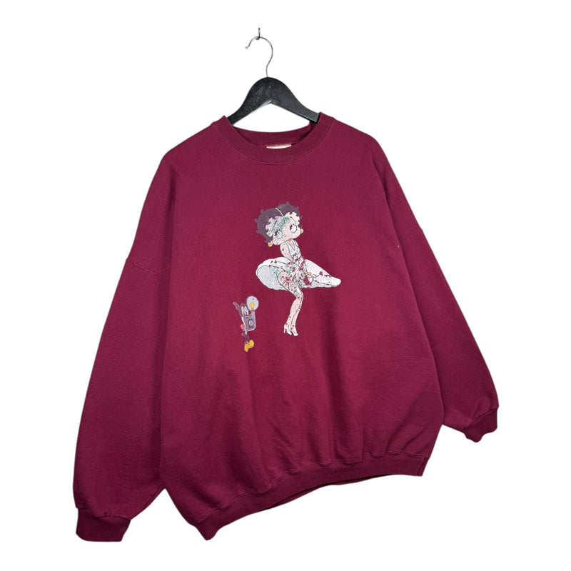Vintage Betty Boop Cartoon Graphic Crewneck