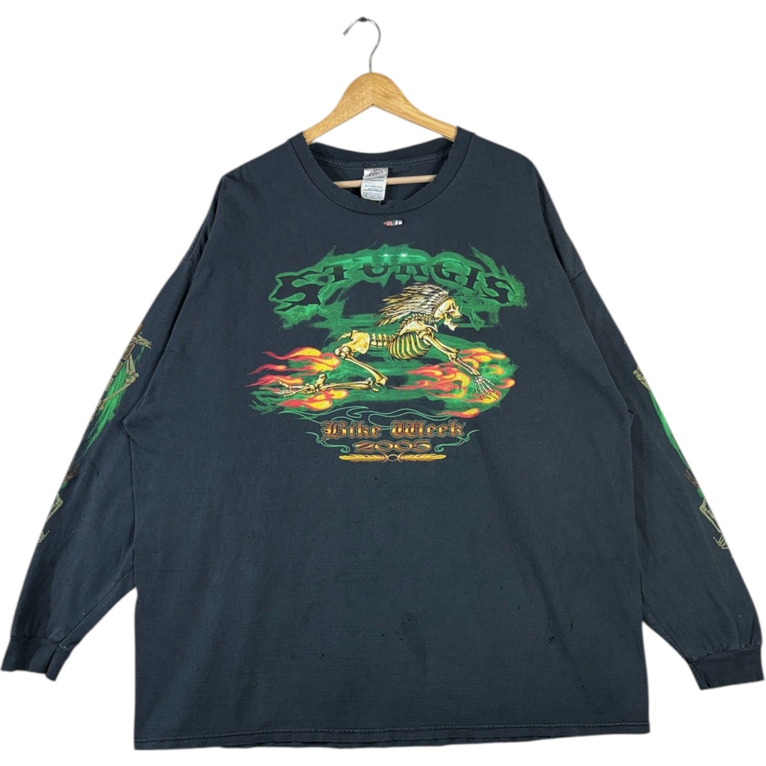 Vintage Sturgis Bike Week 2005 Long Sleeve