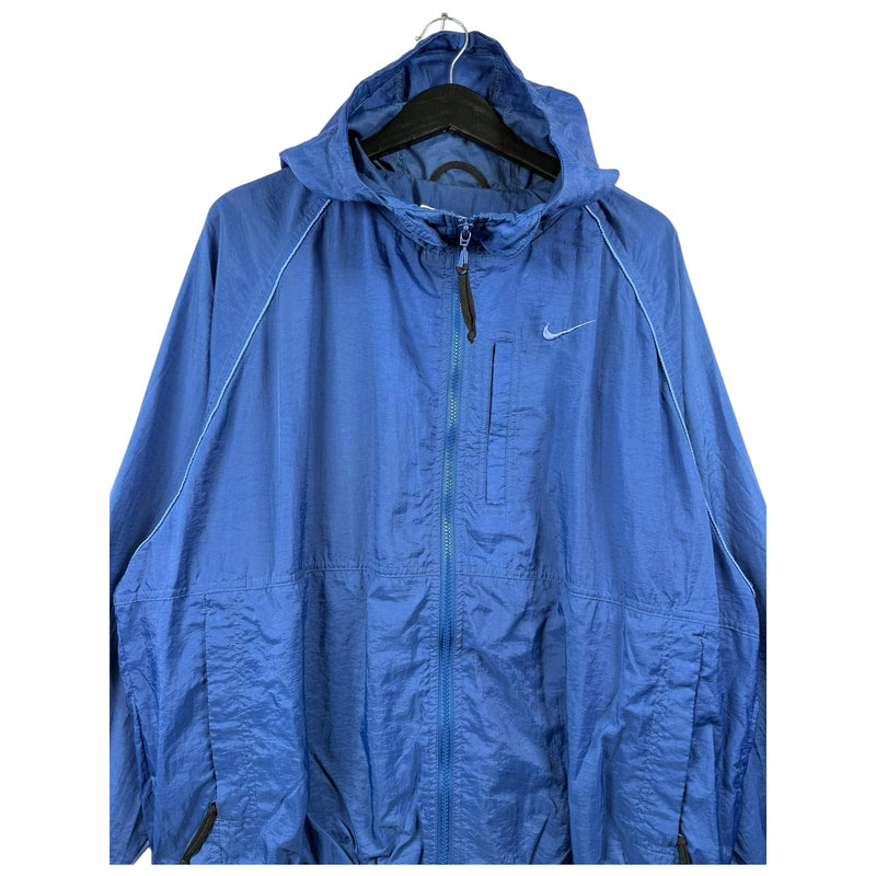 Vintage Nike Swoosh Full Zip Hoodie Windbreaker