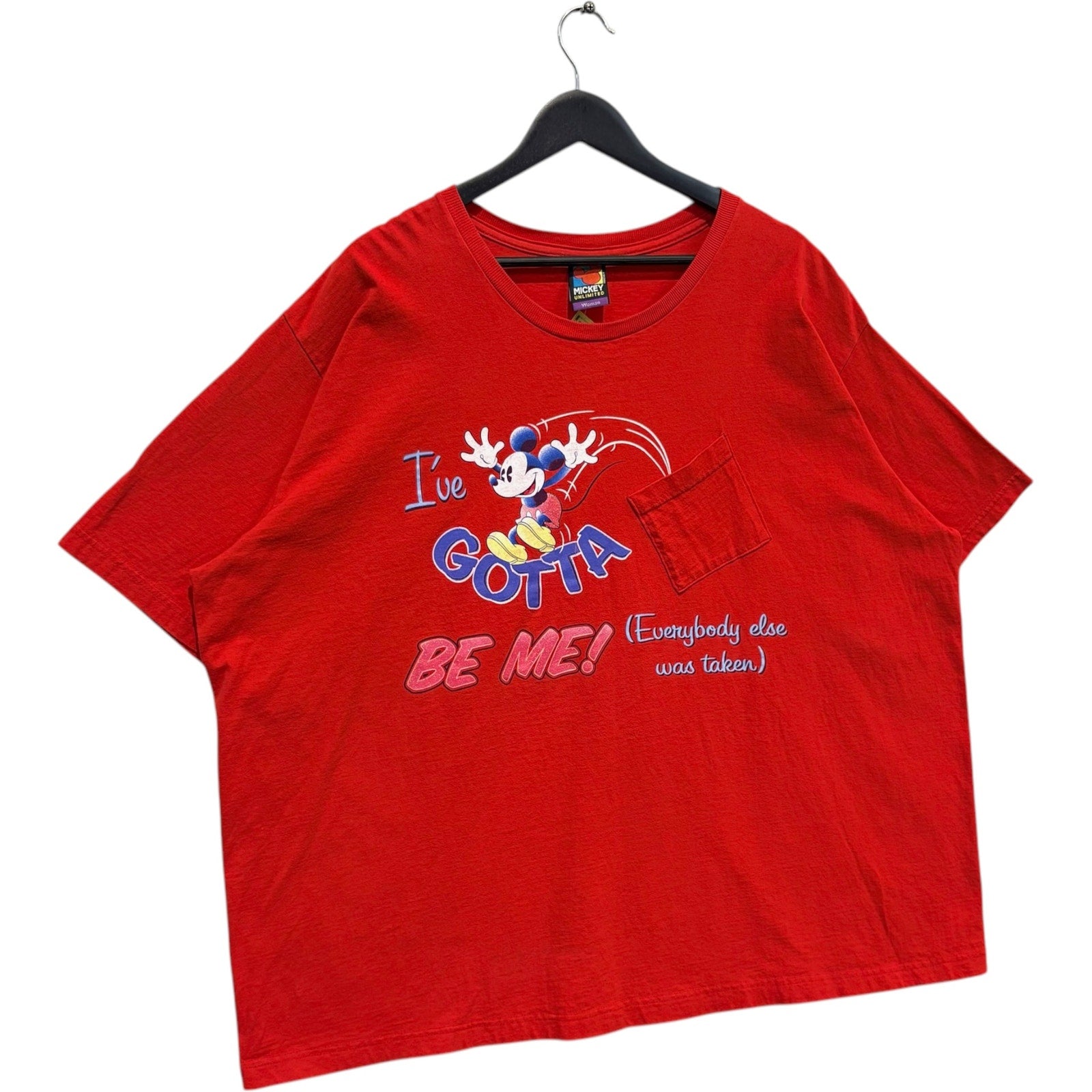 Vintage "I've Gotta Be Me" Mickey Mouse Disney Tee