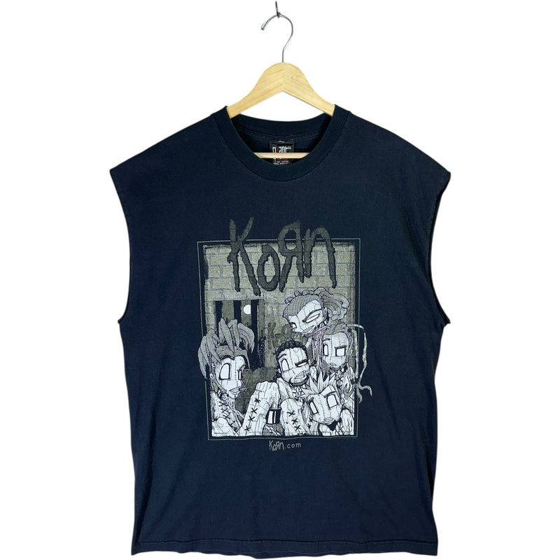 Vintage Korn Cartoon Muscle Tee Tank Top
