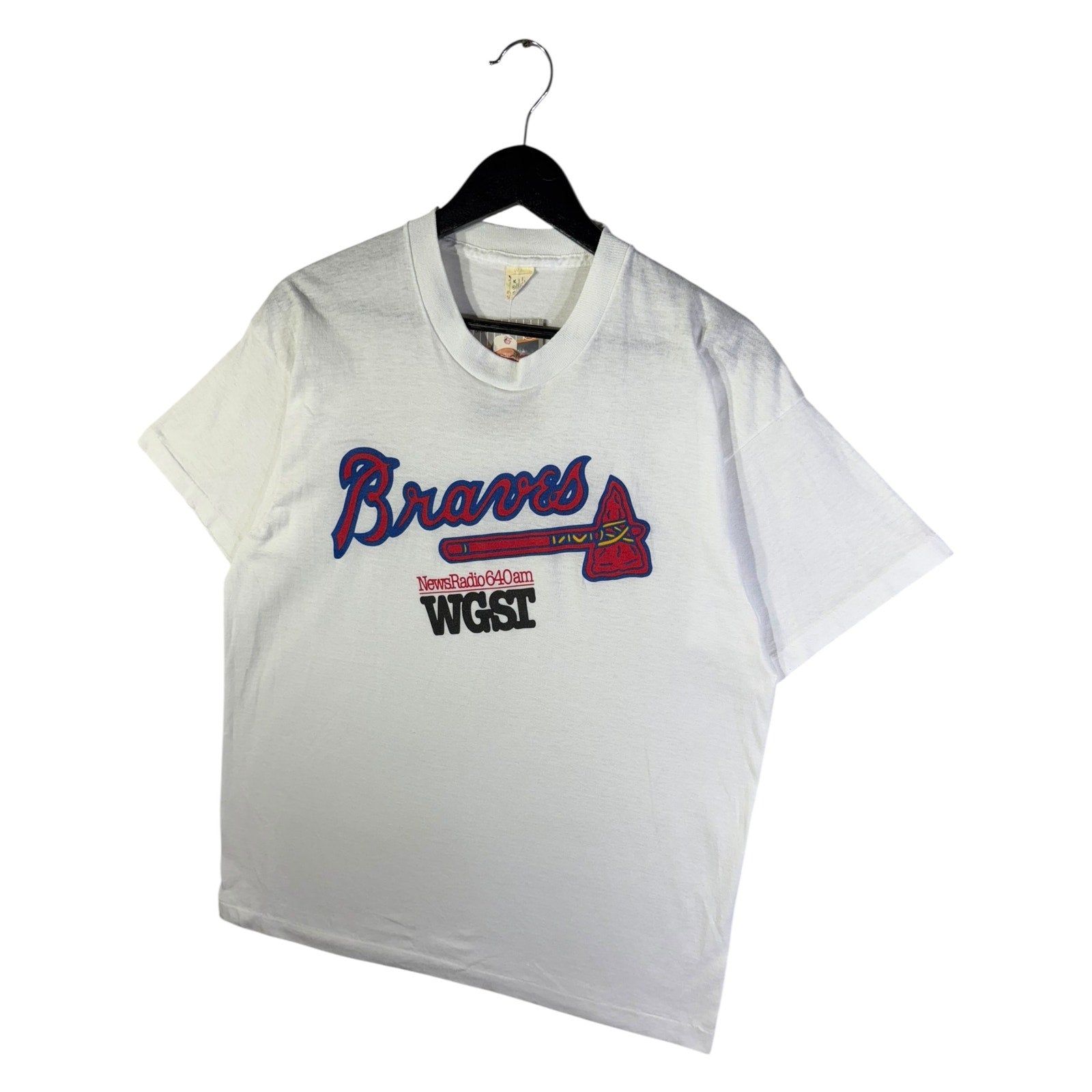 Vintage Atlanta Braves WGST Radio MLB T-Shirt