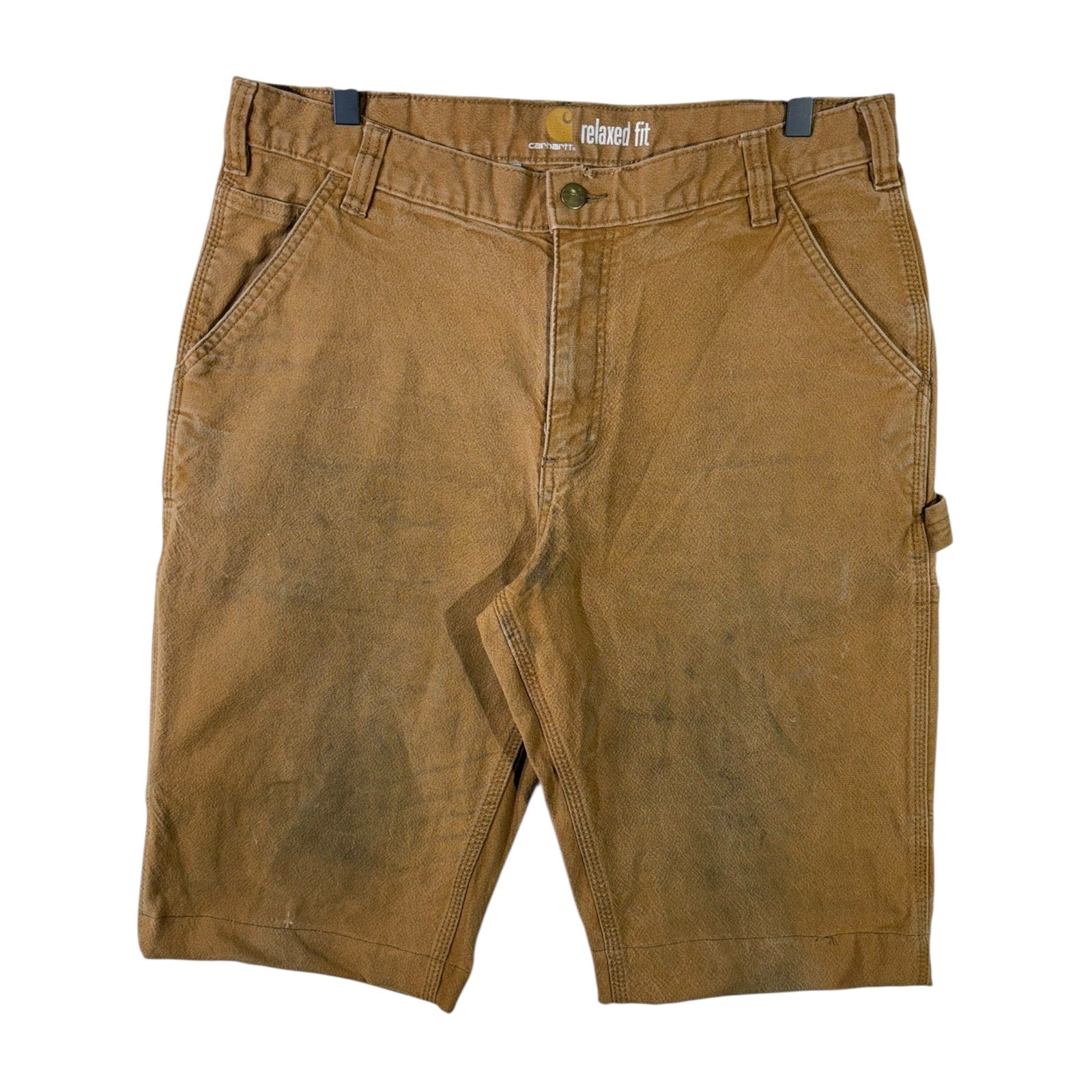 Vintage Carhartt Relaxed Fit Carpenter Work Shorts 36
