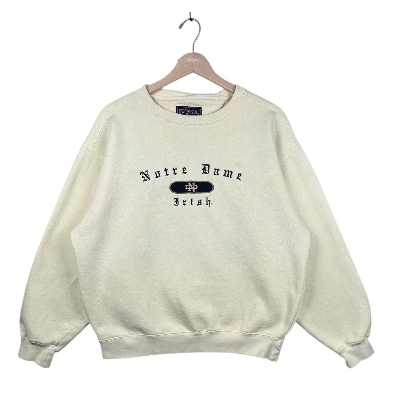 Vintage JanSport Notre Dame University Irish Crewneck