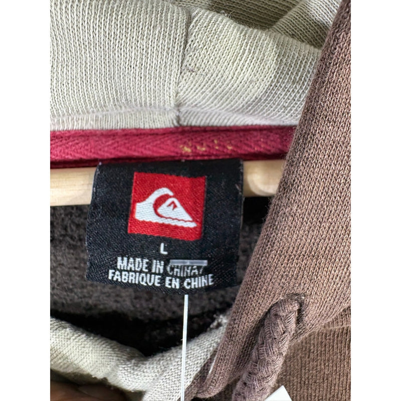 Vintage Quiksilver Gothic Logo Hoodie