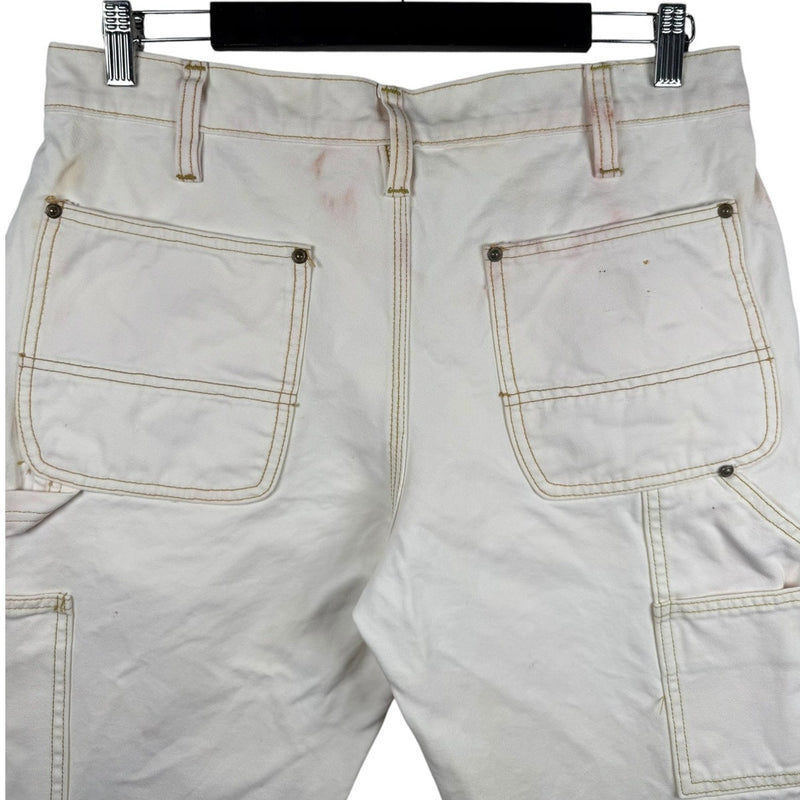 Vintage Carhartt Relaxed Raw Hem Carpenter Shorts