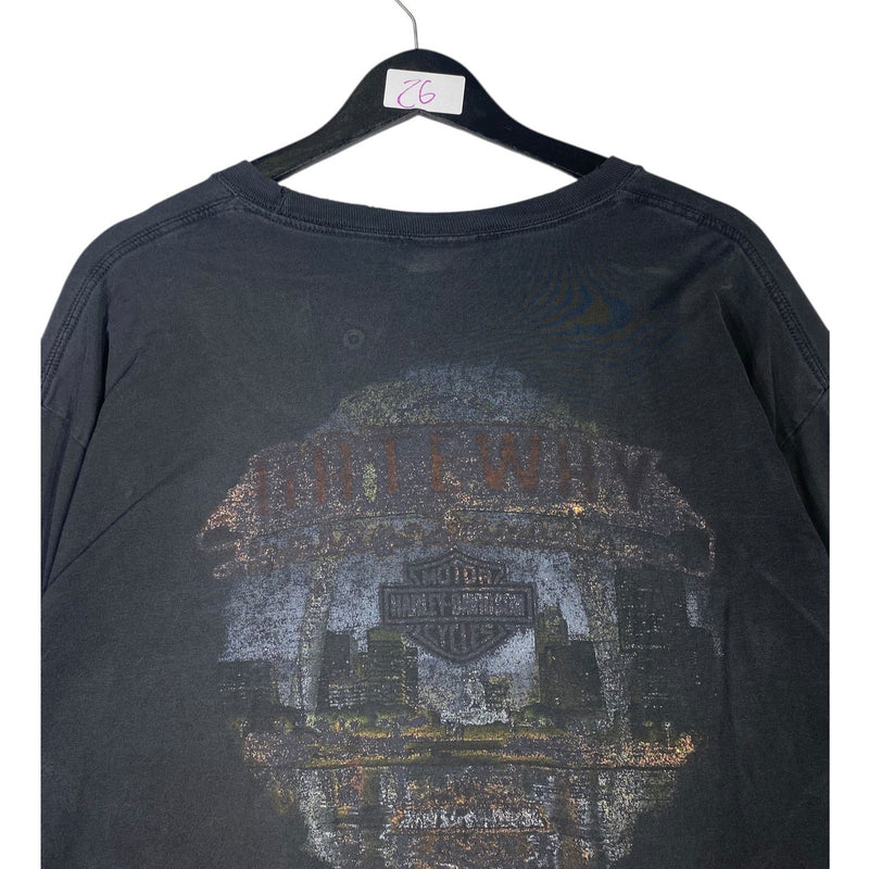 Vintage Harley Davidson Gateway Graphic Long Sleeve T-Shirt