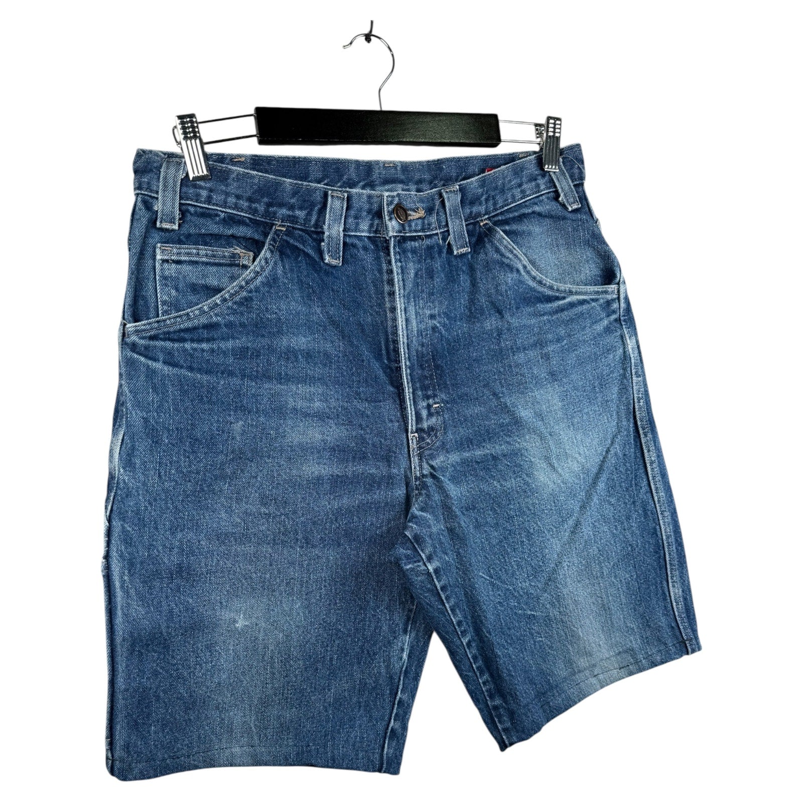 Vintage Dickies FR Cargo Denim Shorts 35