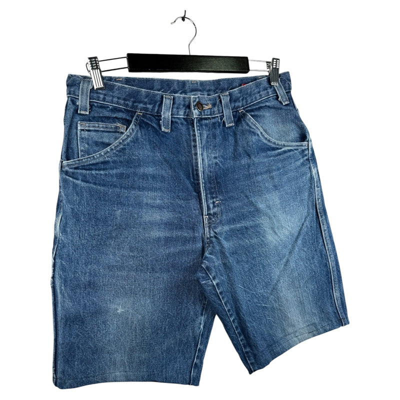 Vintage Dickies FR Cargo Denim Shorts 35