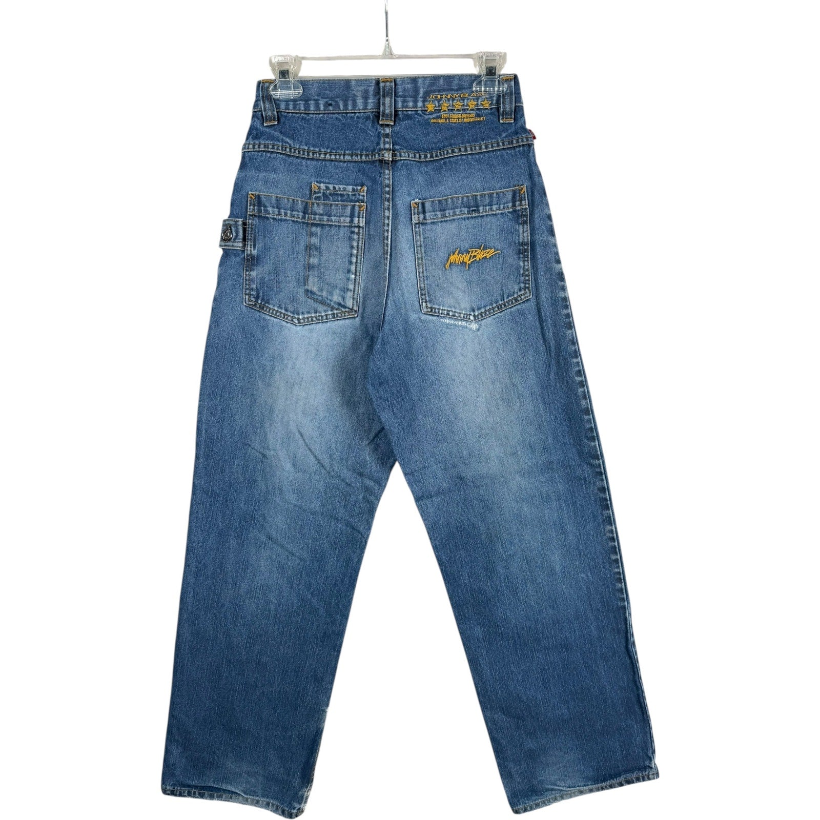 Vintage Johnny Blaze Wide Leg Denim Jeans 28