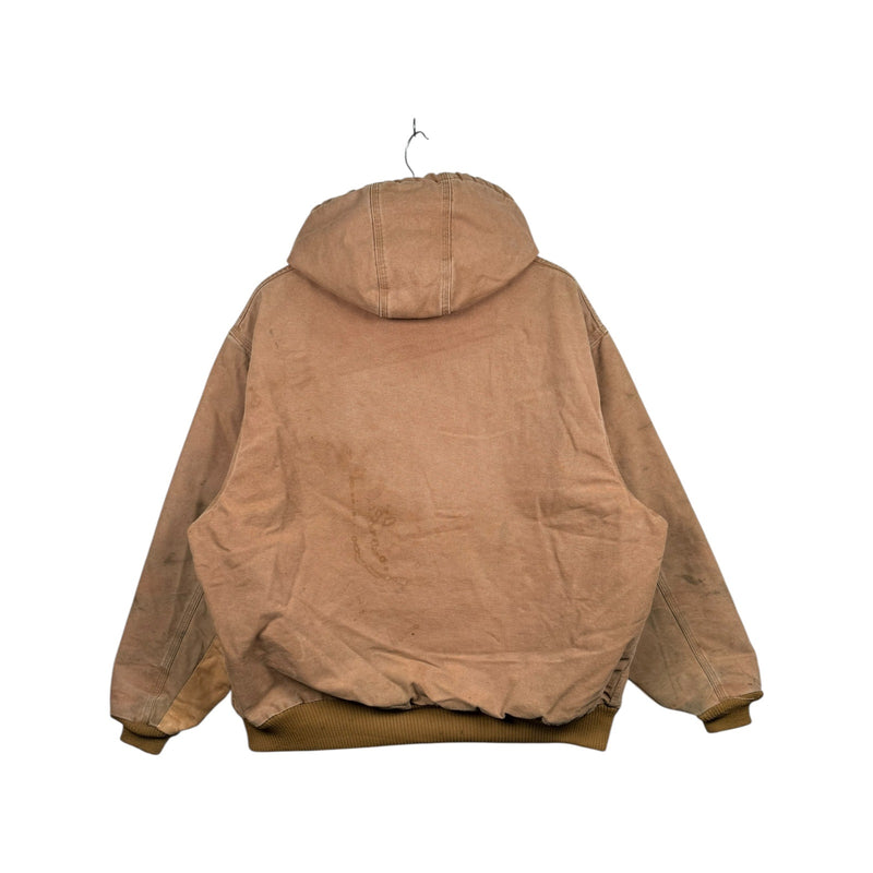 Vintage Carhartt Canvas Full Zip Hoodie