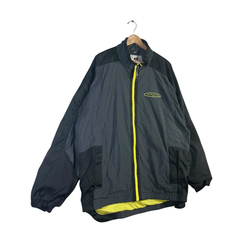 Vintage Nike Chest Oval Logo Full Zip Windbreaker